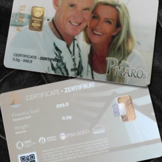 Die PHAROs Goldbarren - Card®
